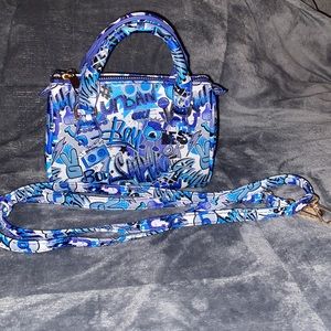 Blue Mini Purse